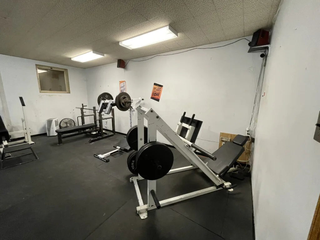 Personal training session at Lil's Gym